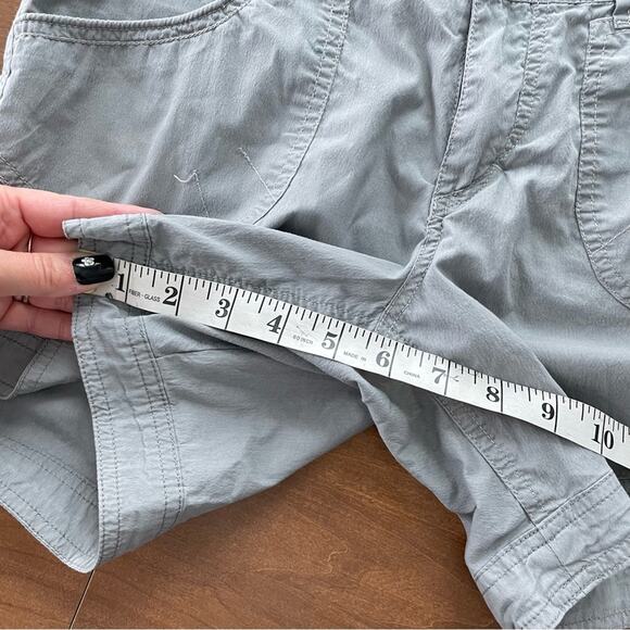 Kuhl | Womens Kontra Mid Rise Outdoor Shorts Grey Hiking Camping Athletic Size 6 - Picture 11 of 12